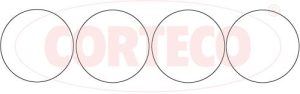 Set garnituri bucsa cilindru CORTECO 020853H