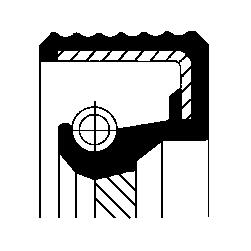 Simering arbore cotit CORTECO 12014736B