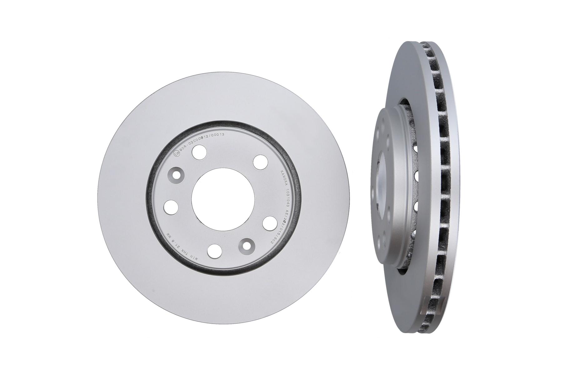 Disc frana KAMOKA 1031043 DACIA DUSTER (HS_) 1,461 cmc (K9K 896, K9K 898) diesel 107 KAMOKA 1031043