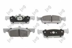 Set placute frana ABAKUS 231-01-160