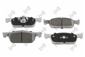 Set placute frana ABAKUS 231-01-319