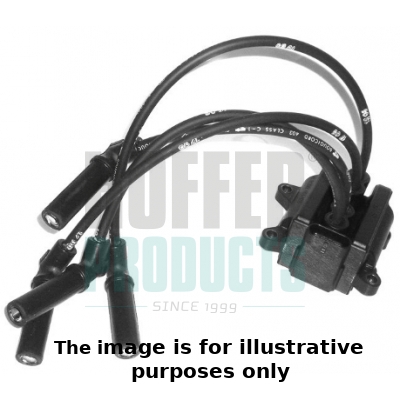 Bobina de inductie HOFFER 8010421E DACIA SANDERO 1,390 cmc (K7J 714, K7J 710) benzina 75 HOFFER 8010421E