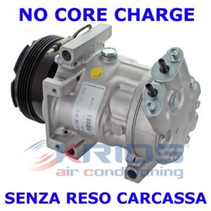 Compresor climatizare HOFFER K11259R DACIA SANDERO 1,149 cmc (D4F 732) benzina 75 HOFFER K11259R