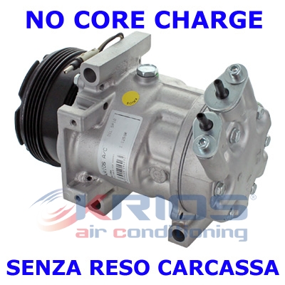 Compresor climatizare HOFFER K11259R DACIA SANDERO 1,461 cmc (K9K 892) diesel 88 HOFFER K11259R