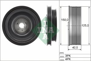 Fulie curea arbore cotit INA 544 0161 10