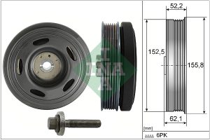 Set fulie arbore cotit INA 544 0515 20