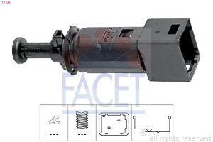 Comutator lumini frana FACET 7.1148 DACIA SANDERO 1,461 cmc (K9K 796) diesel 86 FACET 7.1148