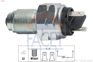 Comutator lampa marsalier FACET 7.6017 DACIA 1300 COMBI 1,289 cmc (810-02/-99) benzina 54 FACET 7.6017