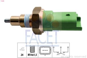 Comutator lampa marsalier FACET 7.6245 DACIA LOGAN MCV (KS_) 1,598 cmc (K7M 710) Benzina/Autogaz (GPL) 87 FACET 7.6245