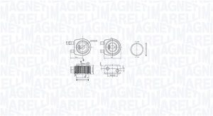 Radiator ulei motor MAGNETI MARELLI 350300001900