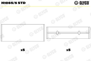 Cuzineti arbore cotit GLYCO H1065/5 STD – imagine produs