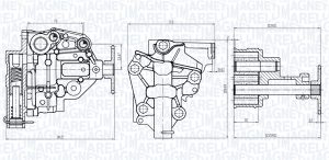 Pompa ulei MAGNETI MARELLI 351516000107