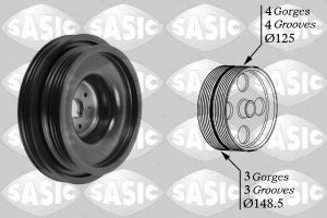 Fulie curea arbore cotit SASIC 2154026 – imagine produs