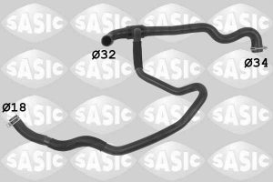 Furtun radiator SASIC 3404225 – imagine produs