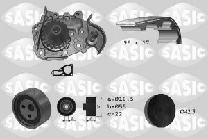 Set pompa apa + curea dintata SASIC 3904005