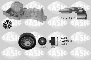 Set pompa apa + curea dintata SASIC 3904026