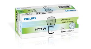Bec semnalizator PHILIPS 12496LLECOCP DACIA SANDERO II 1,149 cmc (D4F 734) Benzina/Autogaz (GPL) 75 PHILIPS 12496LLECOCP
