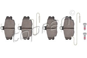 Set placute frana TOPRAN 720 249