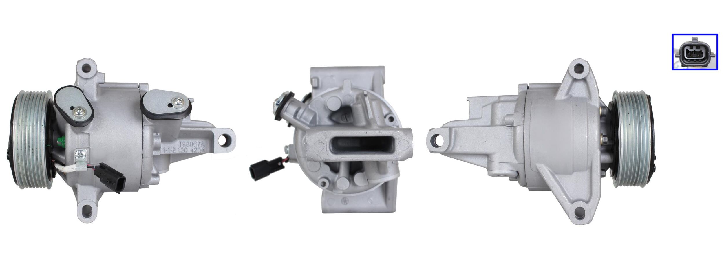 Compresor climatizare LUCAS ACP01241 DACIA DUSTER (HM_) 1,598 cmc (H4M 730) benzina 115 LUCAS ACP01241