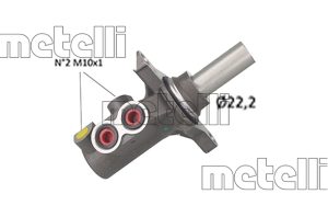 Pompa centrala frana METELLI 05-1276