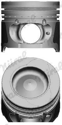 Piston NURAL 87-123407-50