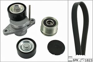 Set curea transmisie cu caneluri HEPU 20-1856