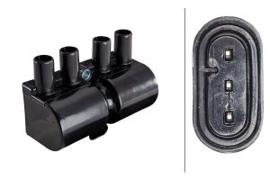 Bobina de inductie HELLA 5DA 358 057-031 DACIA LOGAN (LS_) 1,390 cmc (K7J 714, K7J 710) Benzina/Autogaz (GPL) 75 HELLA 5DA 358 057-031
