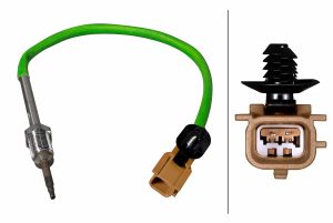 Senzor temperatura gaze evacuare HELLA 6PT 358 226-461 – DACIA | AutoRival