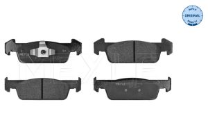 Set placute frana MEYLE 025 257 3817