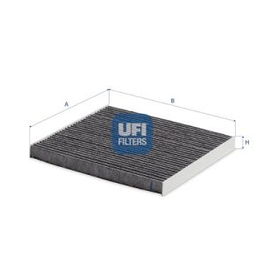 Filtru aer habitaclu UFI 54.518.00