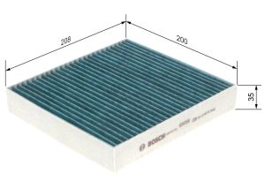 Filtru aer habitaclu BOSCH 0 986 628 540