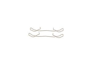 Set accesorii placute frana BOSCH 1 987 474 241