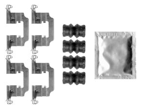 Set accesorii placute frana BOSCH 1 987 474 768