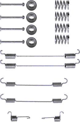 Set accesorii sabot de frana TEXTAR 97010100
