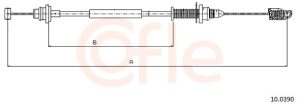 Cablu acceleratie COFLE 10.0390 DACIA LOGAN (LS_) 1,390 cmc (K7J 714, K7J 710) Benzina/Autogaz (GPL) 75 COFLE 10.0390