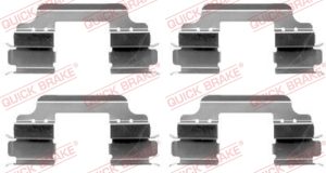 Set accesorii placute frana QUICK BRAKE 109-1648