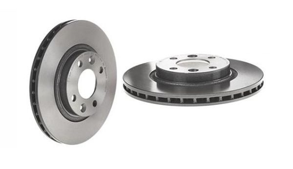 Disc frana KRIEGER 0950004355 DACIA LOGAN II 898 cmc (H4B 400, H4B 412, H4B 408) benzina 90 KRIEGER 0950004355