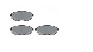 Set placute frana KRIEGER 0950006931