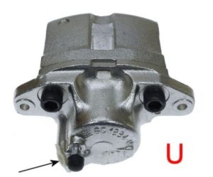 Etrier frana KRIEGER 0950008207