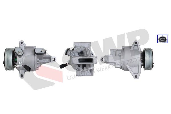 Compresor climatizare QWP WCP753R DACIA DUSTER (HM_) 1,598 cmc (H4M 738) benzina 115 QWP WCP753R