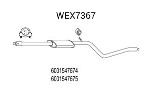 Toba esapamet intermediara QWP WEX7367