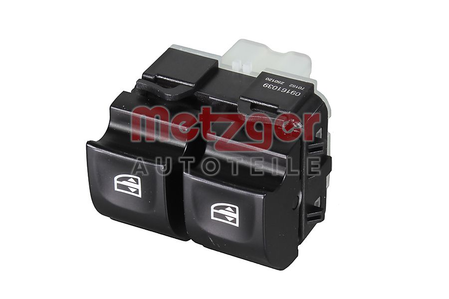 Comutator macara geam METZGER 09161039 DACIA LOGAN II 998 cmc (B4D 401, B4D 400) benzina 73 METZGER 09161039