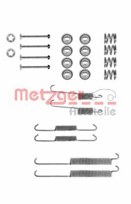 Set accesorii sabot de frana METZGER 105-0678