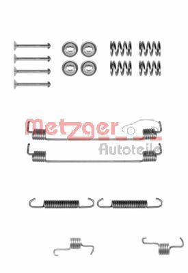 Set accesorii sabot de frana METZGER 105-0819