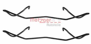 Set accesorii placute frana METZGER 109-1180