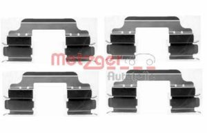 Set accesorii placute frana METZGER 109-1648