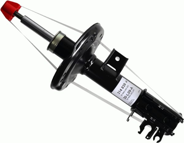 Amortizor FIAT 500 (312_) 0.9 (312AXG1A, 312.AXG11) benzina 86 cai BOGE 30-L09-A