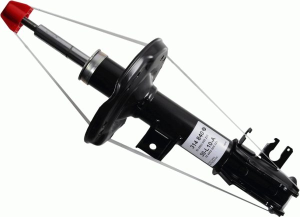 Amortizor FIAT 500 (312_) 0.9 (312AXG1A, 312.AXG11) benzina 86 cai BOGE 30-L10-A
