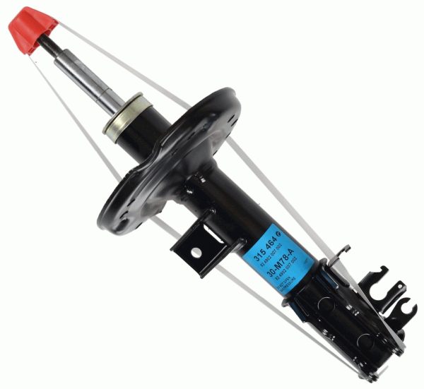 Amortizor FIAT 500 (312_) 0.9 (312AXG1A, 312.AXG11) benzina 86 cai BOGE 30-M78-A