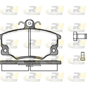 Placute frana FIAT TIPO (160_) 1.1 (160.AA) benzina 56 cai ROADHOUSE 2146.14